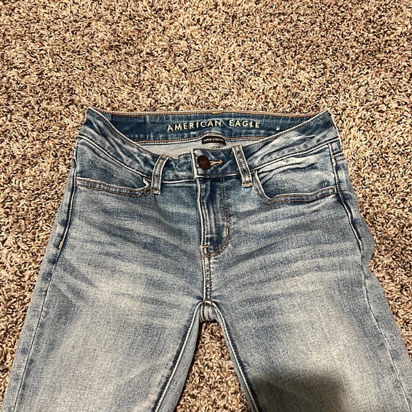 American Eagle Skinny Jeans Size 00 - Picture 4 of 5